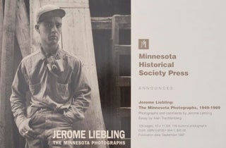 Jerome Liebling: The Minnesota Photographs 1949-1969 (Signed First Edition)