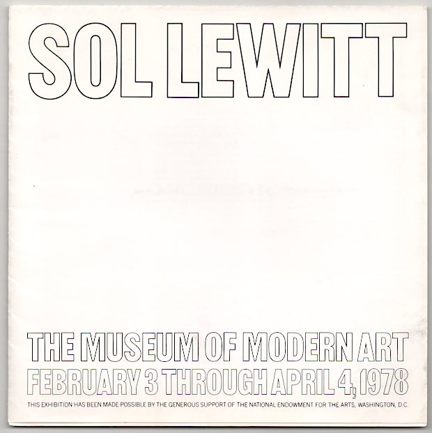 Item #179176 Sol Lewitt. Sol LEWITT, Alicia Legg.