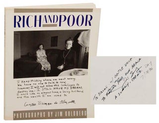 Item #179256 Rich and Poor (Signed). Jim GOLDBERG