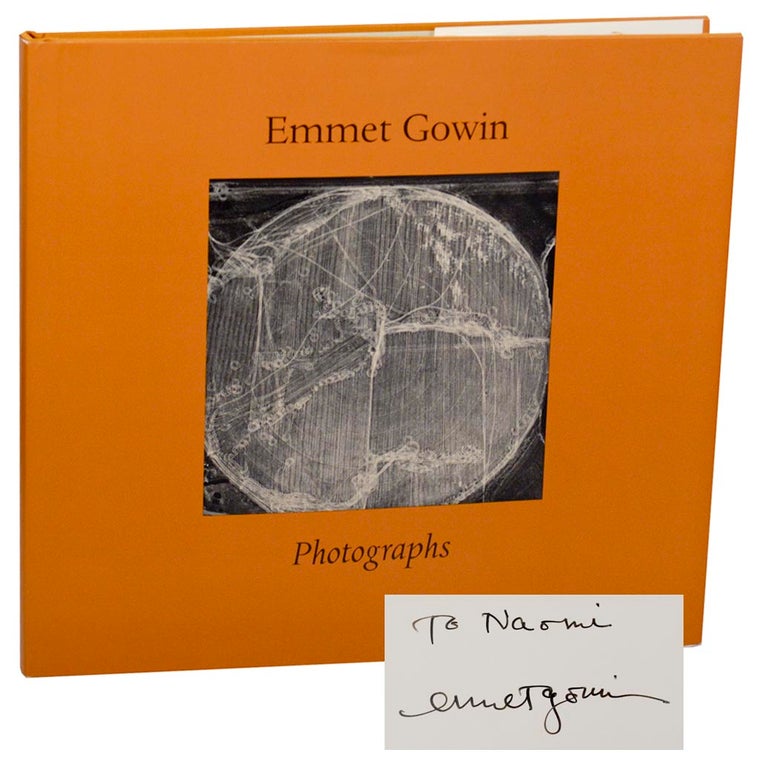 Item #179261 Emmet Gowin: Photographs (Signed First Edition). Emmet GOWIN.
