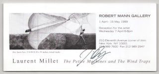 Item #179998 Laurent Millet: The Petite Machines and The Wind Traps. Laurent MILLET