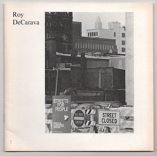 Item #180063 Roy DeCarava: The Nation's Capital in Photographs, 1976. Roy DECARAVA