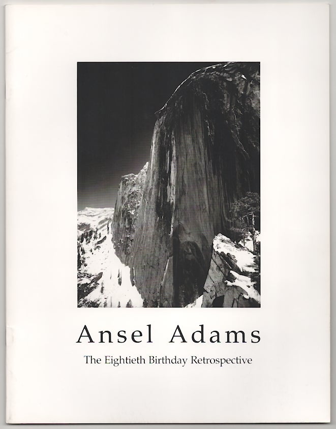 Item #180131 Ansel Adams: The Eightieth Birthday Retrospective. Ansel ADAMS, Mary Alinder.