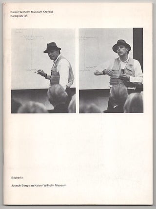 Item #180252 Bildheft 1 Joseph Beuys im Kaiser Wilhelm Museum. Joseph BEUYS, Gerhard Storck