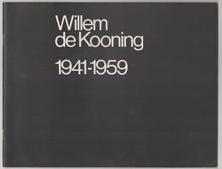 Item #180405 Willem De Kooning 1941-1959. Willem DE KOONING