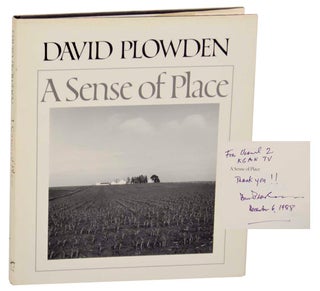 Item #180490 A Sense of Place (Signed First Edition). David PLOWDEN
