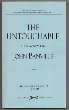 Item #180619 The Untouchable. John BANVILLE