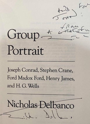 Group Portrait: Joseph Conrad, Stephen Crane, Ford Maddox Ford, Henry James, and H.G. Wells (Signed First Edition)