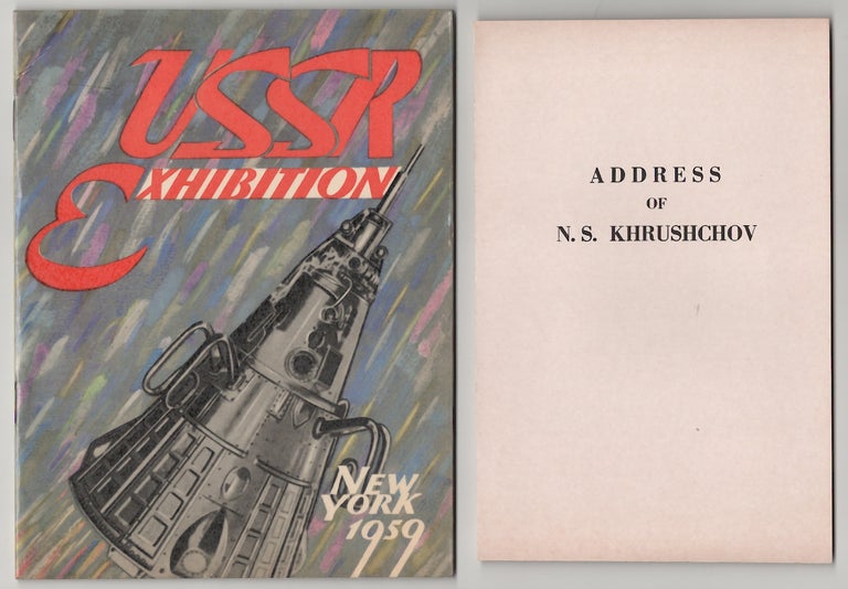 Item #180635 USSR Exhibition New York 1959. Nikita KHRUSHCHOV.