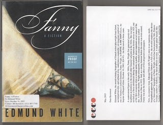 Item #180720 Fanny: A Fiction. Edmund WHITE