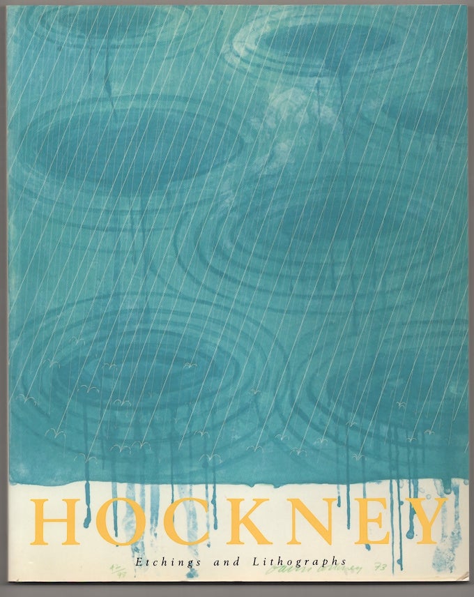 Item #180746 David Hockney: Etchings and Lithographs 1961-1986. David HOCKNEY.