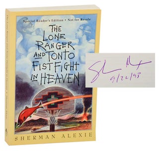 Item #180815 The Lone Ranger And Tonto Fistfight In Heaven (Signed First Edition). Sherman...