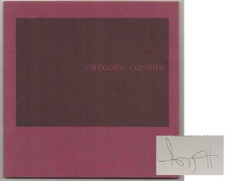 Item #180872 Gregory Conniff (Signed First Edition). Gregory CONNIFF, Jane Livingston