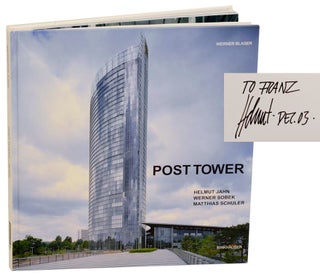 Item #181222 Post Tower (Signed First Edition). Werner BLASER, Werner Sobek, Helmut Jahn,...