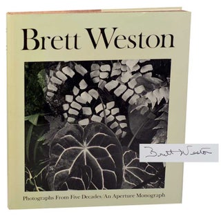 Item #181389 Photographs From Five Decades (Signed First Edition). Brett WESTON, R H. Cravens