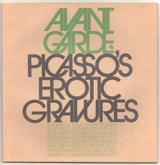 Item #181443 Avant Garde 8 Picasso's Erotic Gravures. Ralph GINZBURG, Herb Lubalin, art...