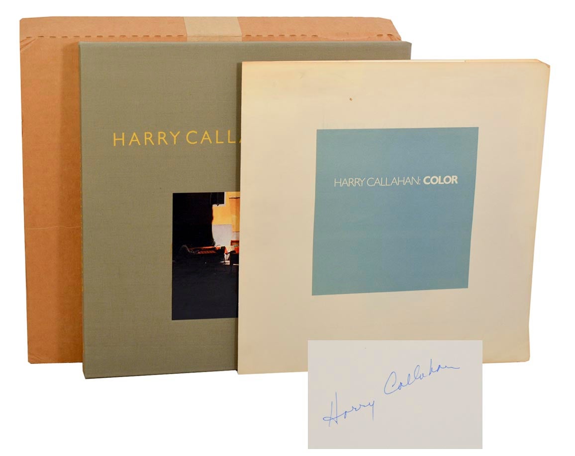 Color 1941 - 1980 Signed First Edition by Harry CALLAHAN on Jeff Hirsch  Books