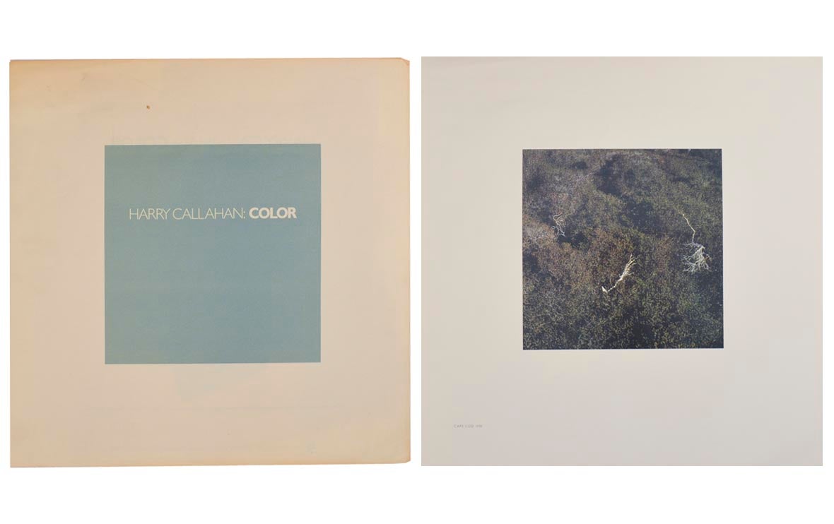 Color 1941 - 1980 Signed First Edition by Harry CALLAHAN on Jeff Hirsch  Books