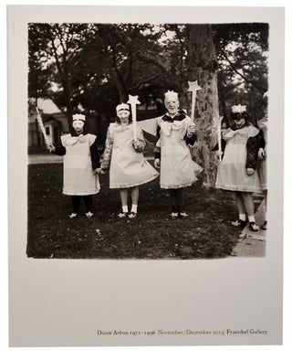 Item #181491 Diane Arbus 1971-1956. Diane ARBUS