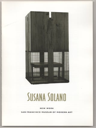 Item #181503 Susana Solano: New Work. Susana SOLANO, John Caldwell