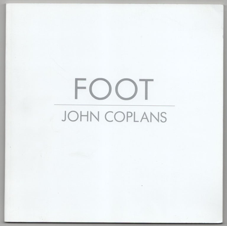 Item #181615 Foot: Self Portraits. John COPLANS.