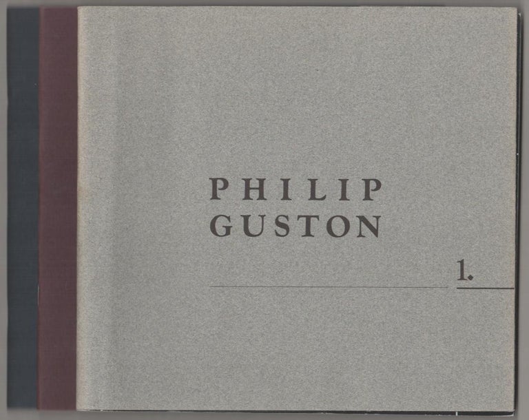 Item #181689 Philip Guston 1, 2, 3. Philip GUSTON, John Coplans.
