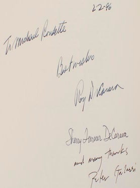 Roy DeCarava: A Retrospective (Signed Association Copy)