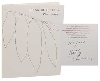 Item #182029 Ellsworth Kelly: Plant Drawings (Signed Limited Edition). Ellsworth KELLY, John...