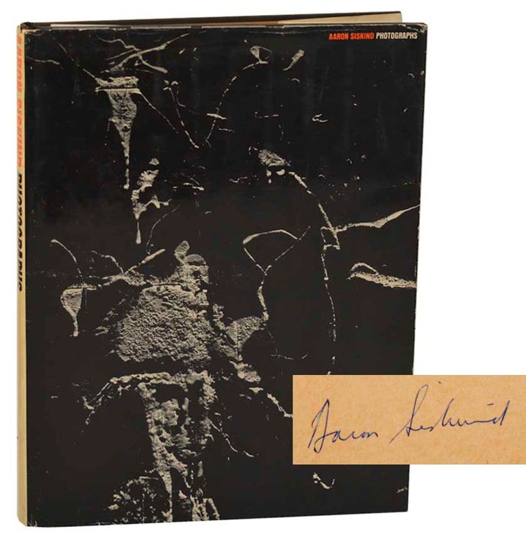 Item #182043 Photographs (Signed First Edition). Aaron SISKIND.