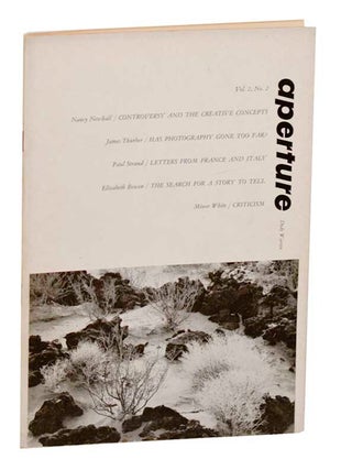Item #182348 Aperture Volume 2 Number 2. Minor WHITE, Nancy Newhall Paul Strand, Elizabeth...