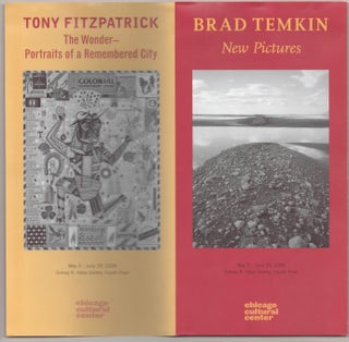 Item #182530 Tony Fitzpatrick: Portraits of a Remembered City / Brad Temkin: New Pictures....