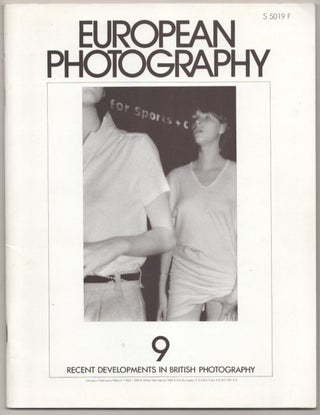 Item #182685 European Photography 9, Recent Developments in British Photography. Andrea...