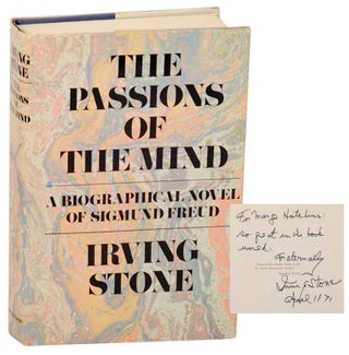 Item #182777 The Passions of The Mind: A Biographical Novel of Sigmund Freud (Signed First...