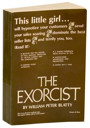 Item #182921 The Exorcist. William Peter BLATTY