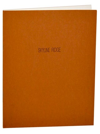 Item #182938 Skyline Ridge. Hamish FULTON