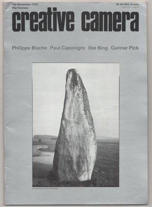Item #183067 Creative Camera November 1978. Colin OSMAN, Paul Caponigro, Ilse Bing