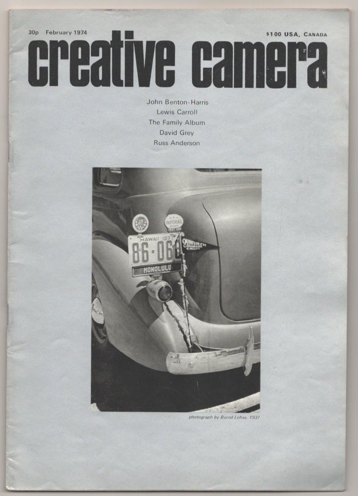 Item #183171 Creative Camera February 1974. Colin OSMAN, Lewis Carroll.