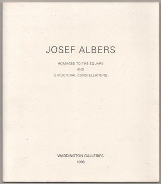Item #183185 Homages to the Square and Structural Constellations. Josef ALBERS, Nicholas Fox...