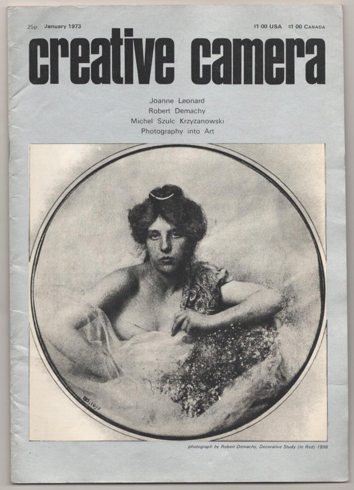 Item #183243 Creative Camera January 1973. Colin OSMAN, Gertrude Kasebier Robert Demachy.