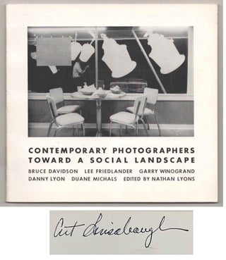 Item #183401 Contemporary Photographers: Toward a Social Landscape. Nathan LYONS, Lee...