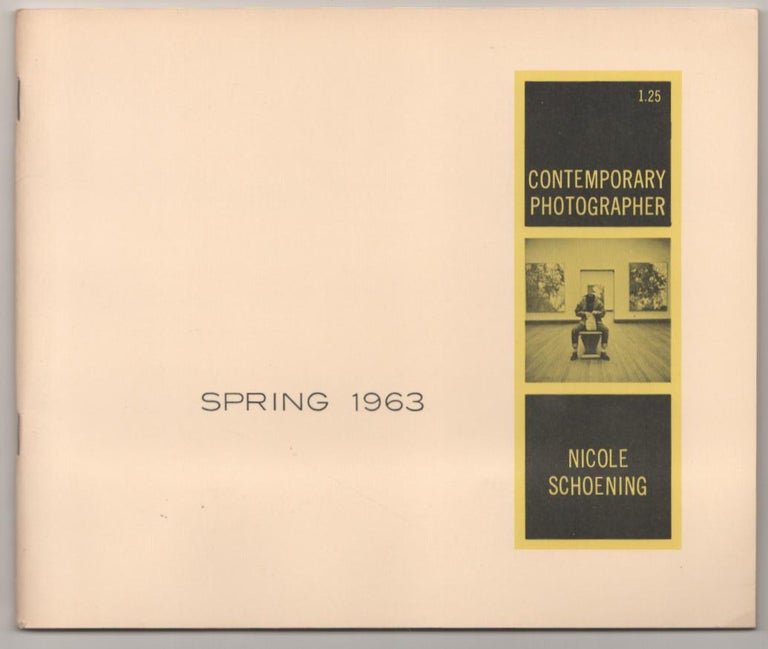 Item #183438 Contemporary Photographer Spring 1963 Nicole Schoening. Lee LOCKWOOD, Nicole Schoening.