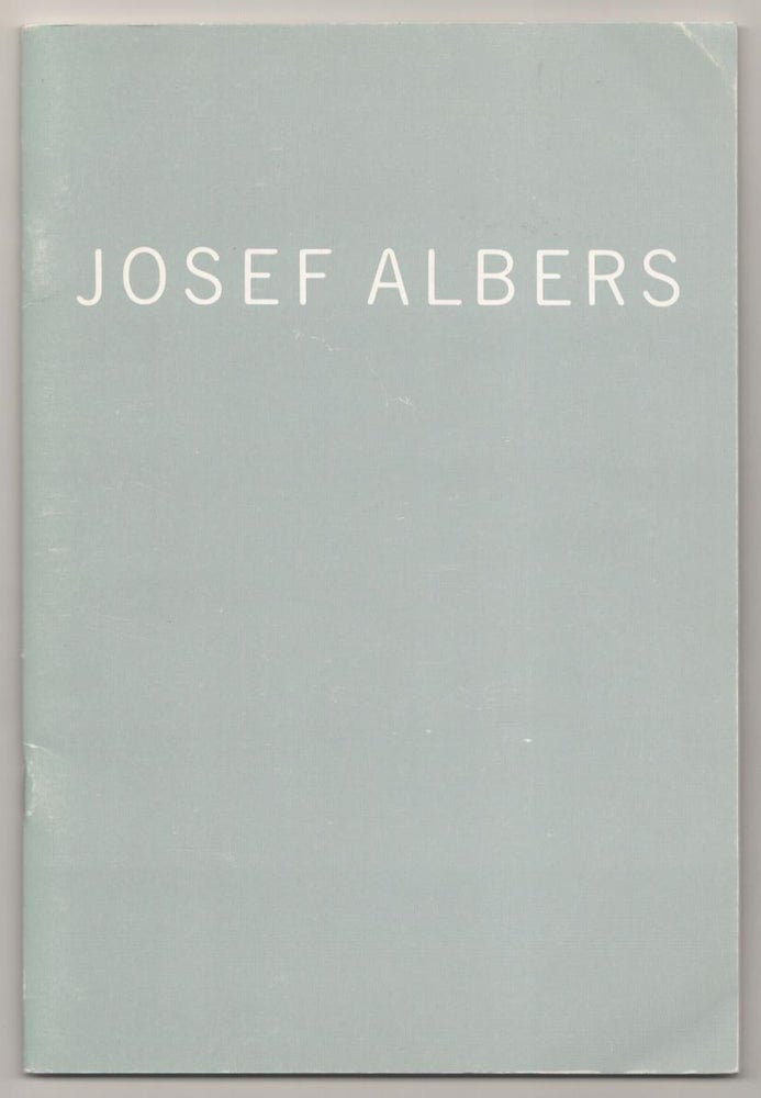 Item #184020 Josef Albers: White Embossings on Gray. Josef ALBERS, Gerald Nordland, Kenneth E. Tyler.