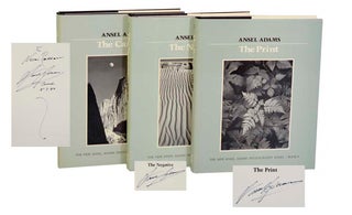 Item #184169 The Camera, The Negative, The Print (Signed First Editions). Ansel ADAMS,...