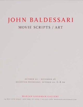 Movie Scripts / Art