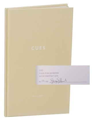 Item #184312 One Picture Book: Cues (Signed Limited Edition). Sara GILBERT