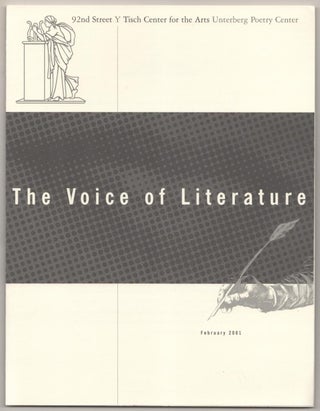 Item #184477 The Voice of Literature. Don DELILLO, Chang-Rae Lee