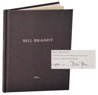 Item #184547 Bill Brandt (Signed Limited Edition). Bill JAY