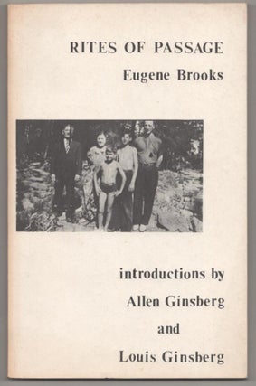 Item #184680 Rites of Passage. Eugene BROOKS, Allen Ginsberg, Louis Ginsberg
