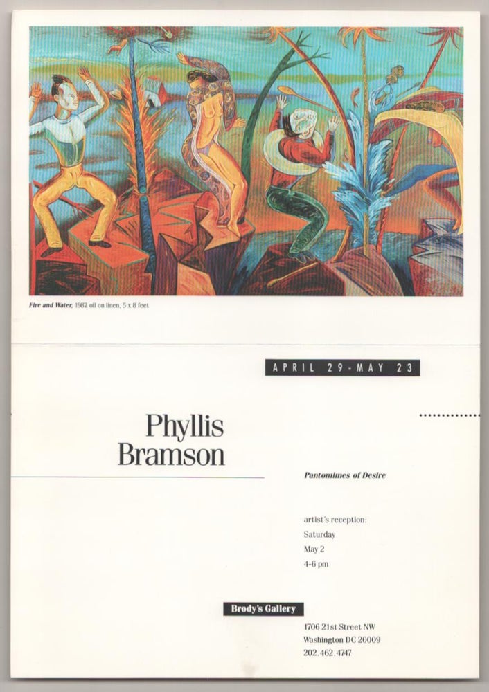 Item #184717 Phyllis Bramson: Pantomines of Desire. Phyllis BRAMSON.