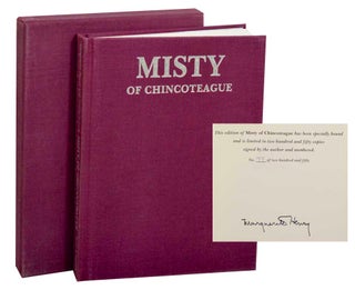 Item #185034 Misty of Chincoteague (Signed Limited Edition). Marguerite HENRY, Wesley Dennis